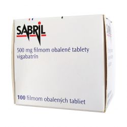 Сабрил (Вигабатрин) таблетки 500мг №100 (100 таблеток) в Тамбове и области фото