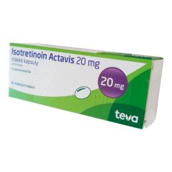 Изотретиноин Actavis (аналог Акненормин, Aknenormin) капс. 20мг 30шт в Тамбове и области фото