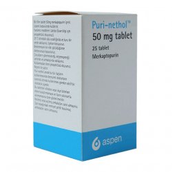 Пури-нетол (Пуринетол, Меркаптопурин) в таблетках 50мг N25 в Тамбове и области фото