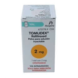 Томудекс (Ралтитрексид) лиофилизат д/пригот р-ра д/инф 2мг фл. 1шт в Тамбове и области фото
