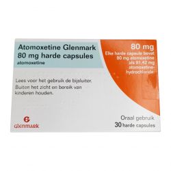 Атомоксетин 80 мг Европа :: Аналог Когниттера :: Glenmark капс. №30 в Тамбове и области фото